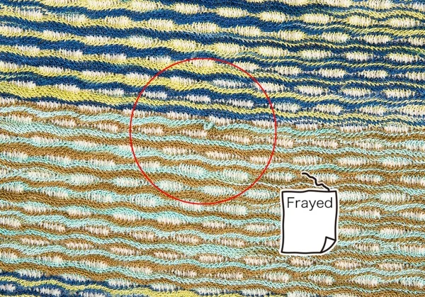 ミッソーニMISSONI デザイン編みニットTシャツ マルチ42 K-86495_006