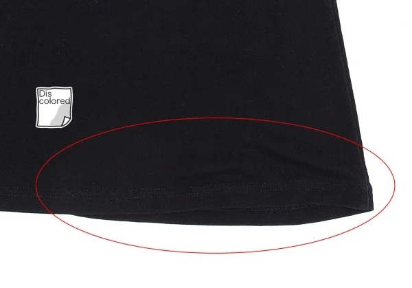 ワイズY's REDプリントタンクトップ 黒2 K-86500_010