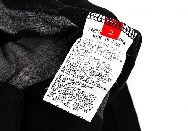 ワイズY's REDプリントタンクトップ 黒2 K-86500_013