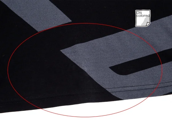 ワイズY's REDプリントタンクトップ 黒2 K-86500_007