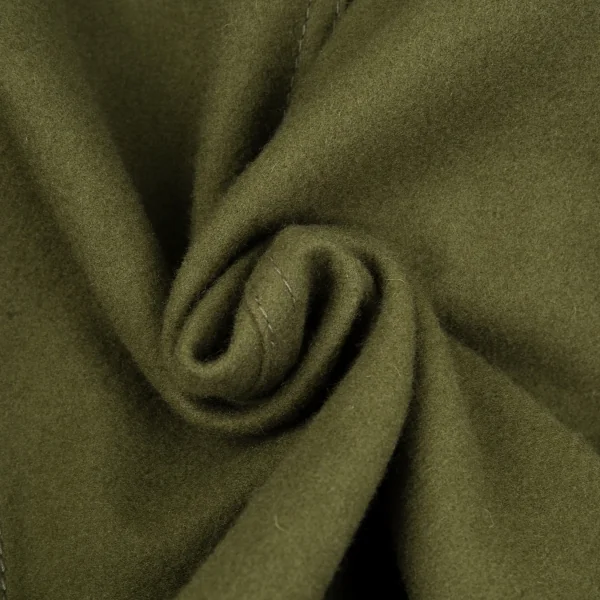 ジュンヤワタナベ コムデギャルソンJUNYA WATANABE COMME des GARCONS ウールフェルトビッグカラーコート カーキSS K-86503_014