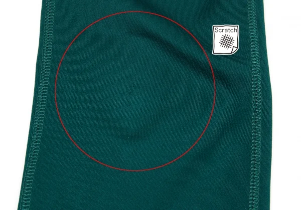 ジュンヤワタナベ コムデギャルソンJUNYA WATANABE COMME des GARCONS ストレッチポリエステルカラーパンツ 緑S K-86504_011