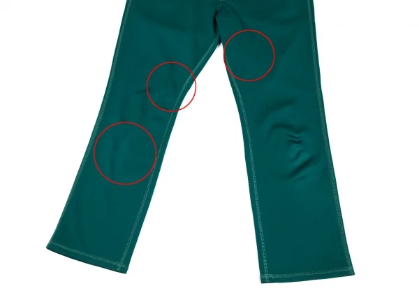 ジュンヤワタナベ コムデギャルソンJUNYA WATANABE COMME des GARCONS ストレッチポリエステルカラーパンツ 緑S K-86504_008