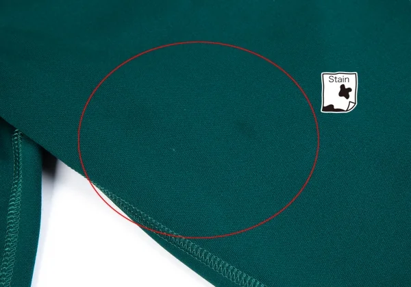 ジュンヤワタナベ コムデギャルソンJUNYA WATANABE COMME des GARCONS ストレッチポリエステルカラーパンツ 緑S K-86504_009