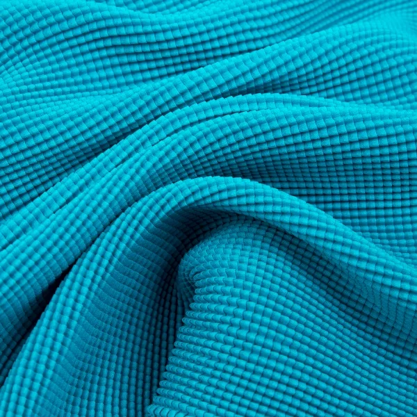 イッセイミヤケISSEY MIYAKE フリル装飾ボックスプリーツカットソー ターコイズ2 K-86608_012