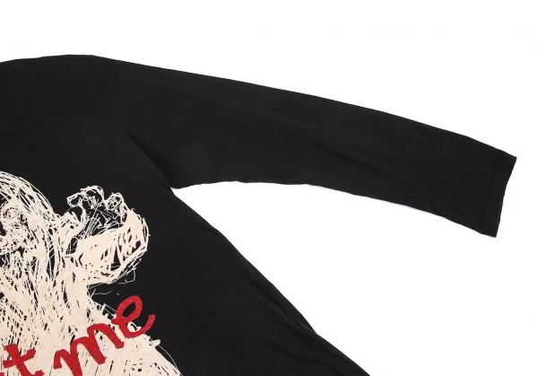 Yohji Yamamoto POUR HOMME Bleach print T Shirt K-86648_004