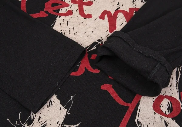 Yohji Yamamoto POUR HOMME Bleach print T Shirt K-86648_005
