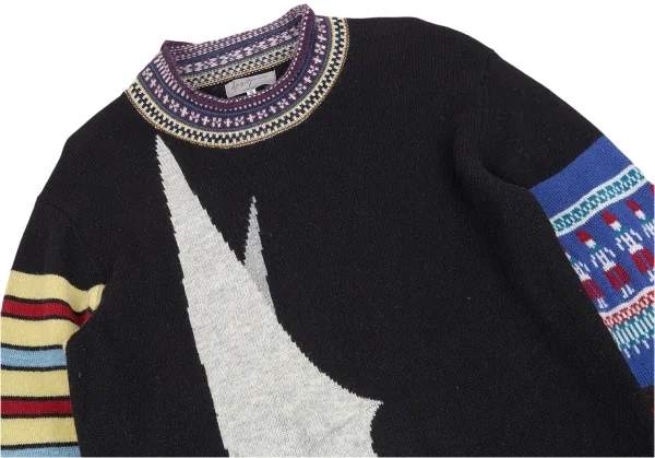 Yohji Yamamoto POUR HOMME Kamen Rider Knit Sweater K-86654_002
