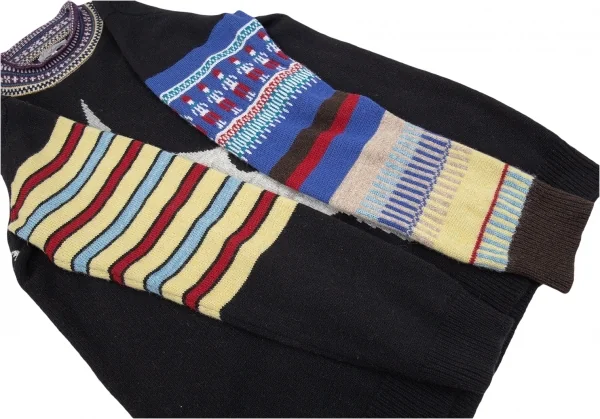 Yohji Yamamoto POUR HOMME Kamen Rider Knit Sweater K-86654_004