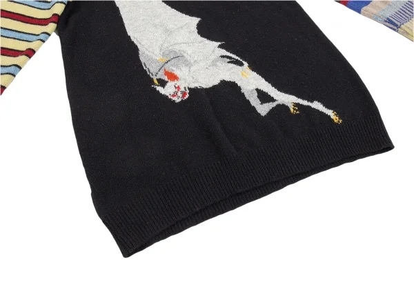 Yohji Yamamoto POUR HOMME Kamen Rider Knit Sweater K-86654_007