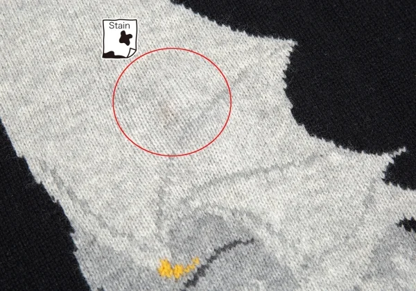 Yohji Yamamoto POUR HOMME Kamen Rider Knit Sweater K-86654_009