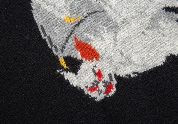 Yohji Yamamoto POUR HOMME Kamen Rider Knit Sweater K-86654_010