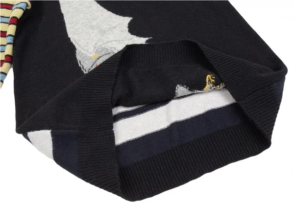 Yohji Yamamoto POUR HOMME Kamen Rider Knit Sweater K-86654_011