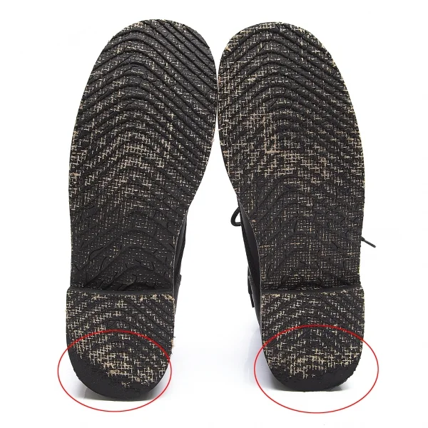 Yohji Yamamoto POUR HOMME Leather Monkey Boots K-86681_005