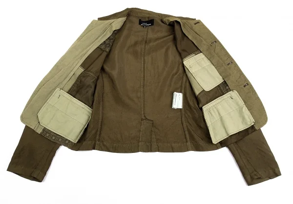 tricot COMME des GARCONS Dyed Patch Cupra Jacket K-86762_012