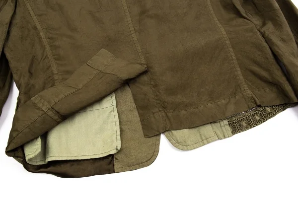 tricot COMME des GARCONS Dyed Patch Cupra Jacket K-86762_015