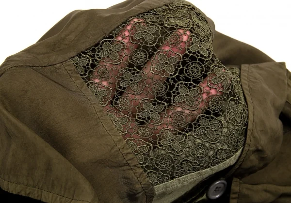 tricot COMME des GARCONS Dyed Patch Cupra Jacket K-86762_016