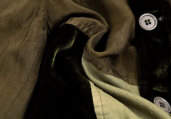 tricot COMME des GARCONS Dyed Patch Cupra Jacket K-86762_017