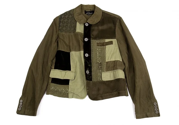 tricot COMME des GARCONS Dyed Patch Cupra Jacket K-86762_002