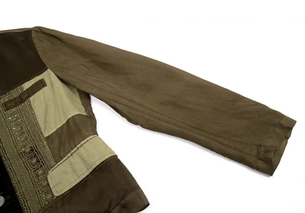 tricot COMME des GARCONS Dyed Patch Cupra Jacket K-86762_008