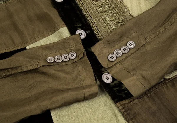 tricot COMME des GARCONS Dyed Patch Cupra Jacket K-86762_009