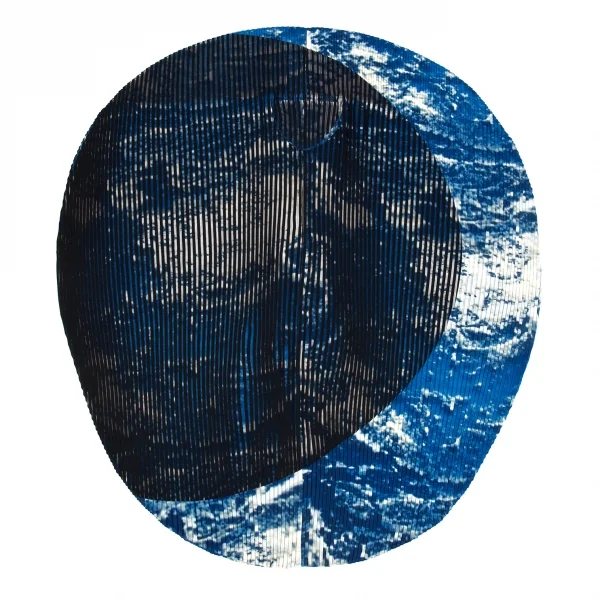 ISSEY MIYAKE Sky Printed Pleats Circle Dress K-86791_002
