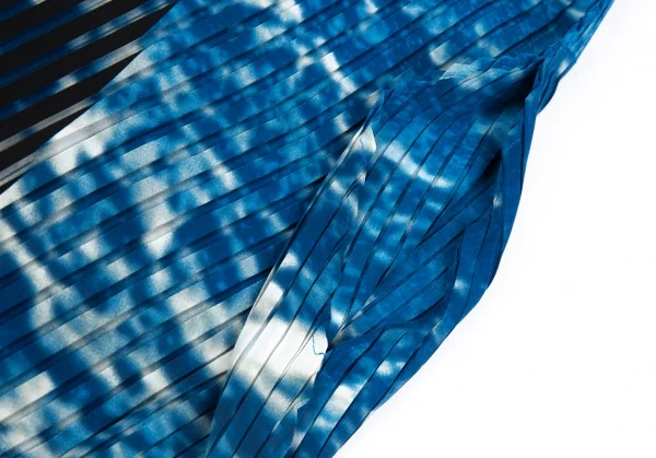 ISSEY MIYAKE Sky Printed Pleats Circle Dress K-86791_006