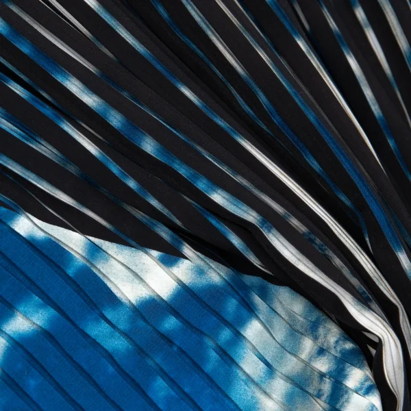 ISSEY MIYAKE Sky Printed Pleats Circle Dress K-86791_014