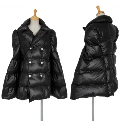 ジュンヤワタナベ コムデギャルソンJUNYA WATANABE COMME des GARCONSダブルポンチョダウンジャケット