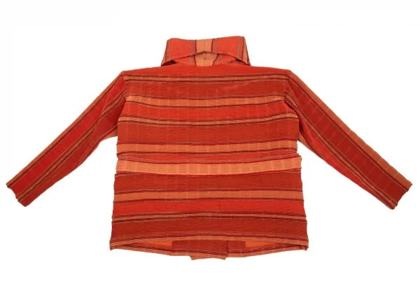 ISSEY MIYAKE Striped Pleats Jacket K-86906_014