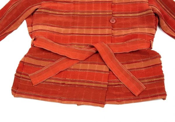 ISSEY MIYAKE Striped Pleats Jacket K-86906_004