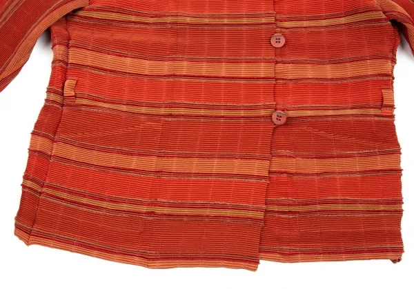ISSEY MIYAKE Striped Pleats Jacket K-86906_007