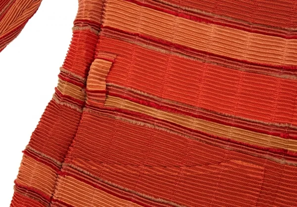ISSEY MIYAKE Striped Pleats Jacket K-86906_008