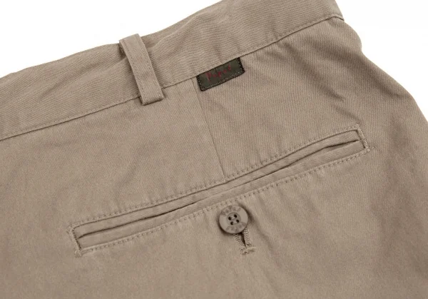 パパスPapas コットンアローポケットツータックパンツ モカXX K-86943_013