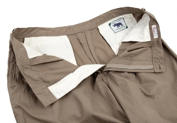 パパスPapas コットンアローポケットツータックパンツ モカXX K-86943_007