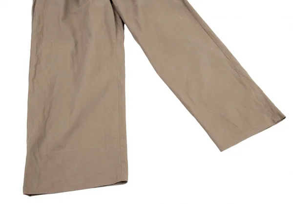 パパスPapas コットンアローポケットツータックパンツ モカXX K-86943_008