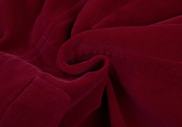 ジャンポールゴルチエJean Paul GAULTIER PARIS ベロアベルテッド半袖ワンピース ワインレッド40 K-86954_017