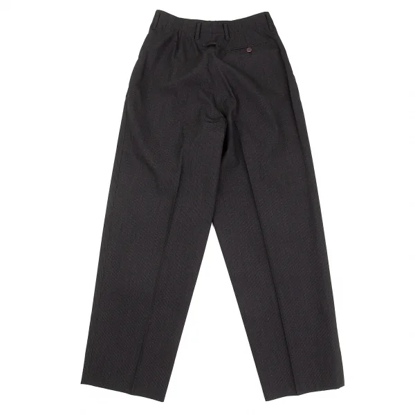 ジャンポールゴルチエ オムJean Paul GAULTIER HOMME ストライプテーパードパンツ 紺48 K-86962_008