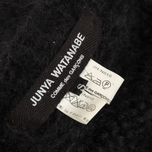 ジュンヤワタナベ コムデギャルソンJUNYA WATANABE COMME des GARCONS モヘヤウールドルマンビッグシルエットニット 黒S K-86982_016