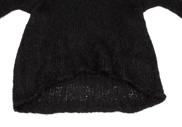ジュンヤワタナベ コムデギャルソンJUNYA WATANABE COMME des GARCONS モヘヤウールドルマンビッグシルエットニット 黒S K-86982_007
