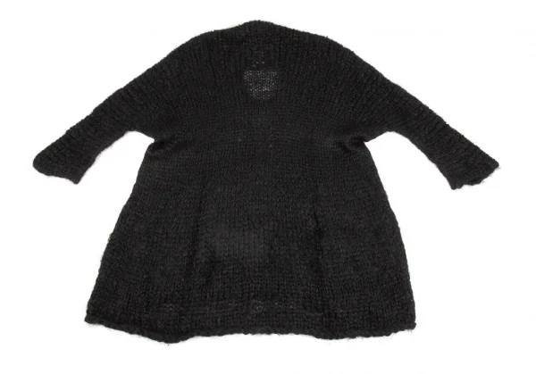 ジュンヤワタナベ コムデギャルソンJUNYA WATANABE COMME des GARCONS モヘヤウールドルマンビッグシルエットニット 黒S K-86982_009