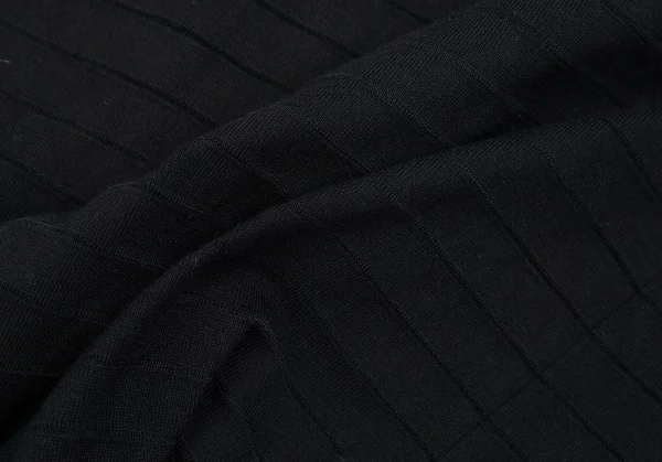 イッセイミヤケペルマネンテISSEY MIYAKEPERMANENTE シースルーボーダータンクトップ 黒M K-86988_011