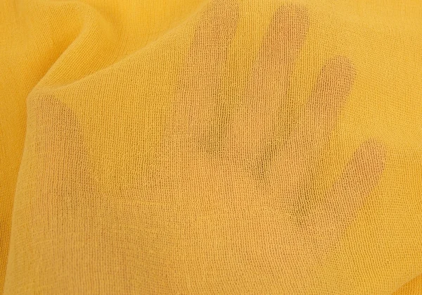 イッセイミヤケペルマネンテISSEY MIYAKEPERMANENTE コットンレーヨンシースルータンクトップ 黄M K-86990_011