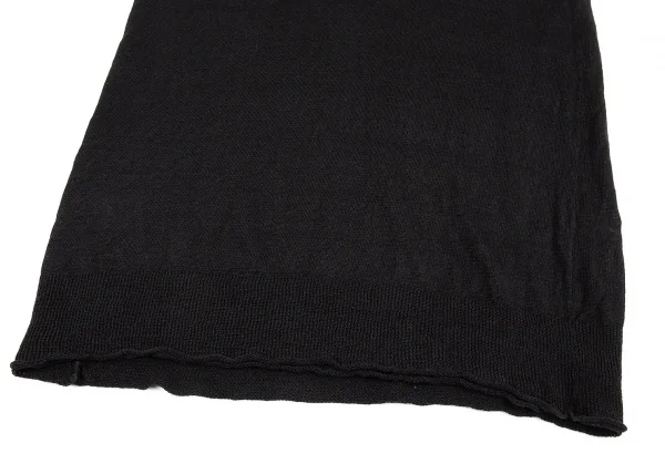 ワイズフォーリビングY's for living リネンノースリーブトップス 黒M位 K-87103_006