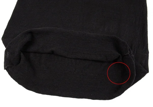 ワイズフォーリビングY's for living リネンノースリーブトップス 黒M位 K-87103_009