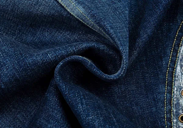 イッセイミヤケISSEY MIYAKE レースアップデザインデニムジャケット インディゴ2 K-87152_014