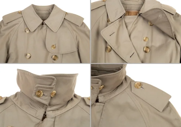 バーバリープローサムBURBERRY PRORSUM ノバチェックライナートレンチコート カーキ7AB2 K-87195_004
