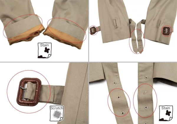 バーバリープローサムBURBERRY PRORSUM ノバチェックライナートレンチコート カーキ7AB2 K-87195_007