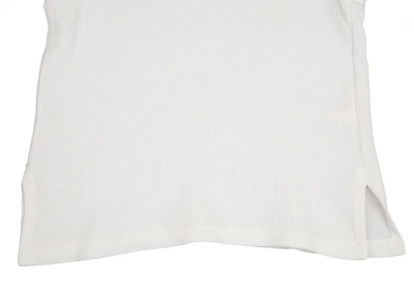 ヨシエイナバyoshie inaba 肩切替リブTシャツ 白2 K-87217_006