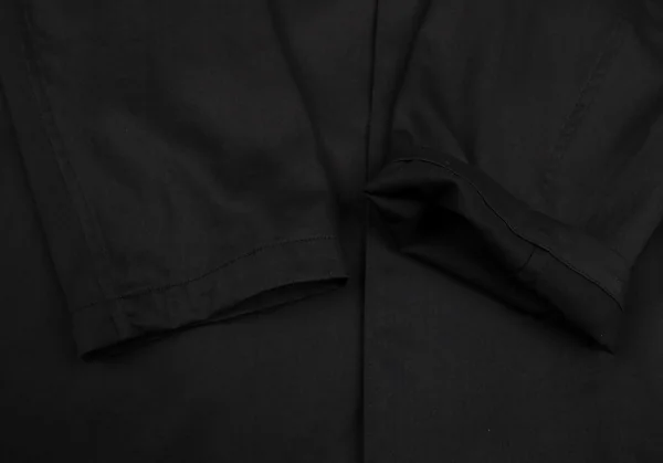 ヨウジヤマモト プールオムYohji Yamamoto POUR HOMME 変形ナンバリングパッチサスペンダーシャツ 黒2 K-87358_009